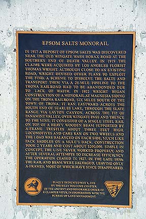 Epsom Salts Monorail Monument, November 16, 2014